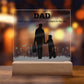 DAD Gift Plaque LED Light Of Father and Child