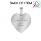 Valentines D Initial Monogram Heart Necklace Pendant Jewelry