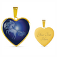 Valentine's Unicorn Pendant Necklace