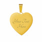 custom engraved back of 18k gold finish Heart Pendant Monogram O Alphabet Initial Bangle
